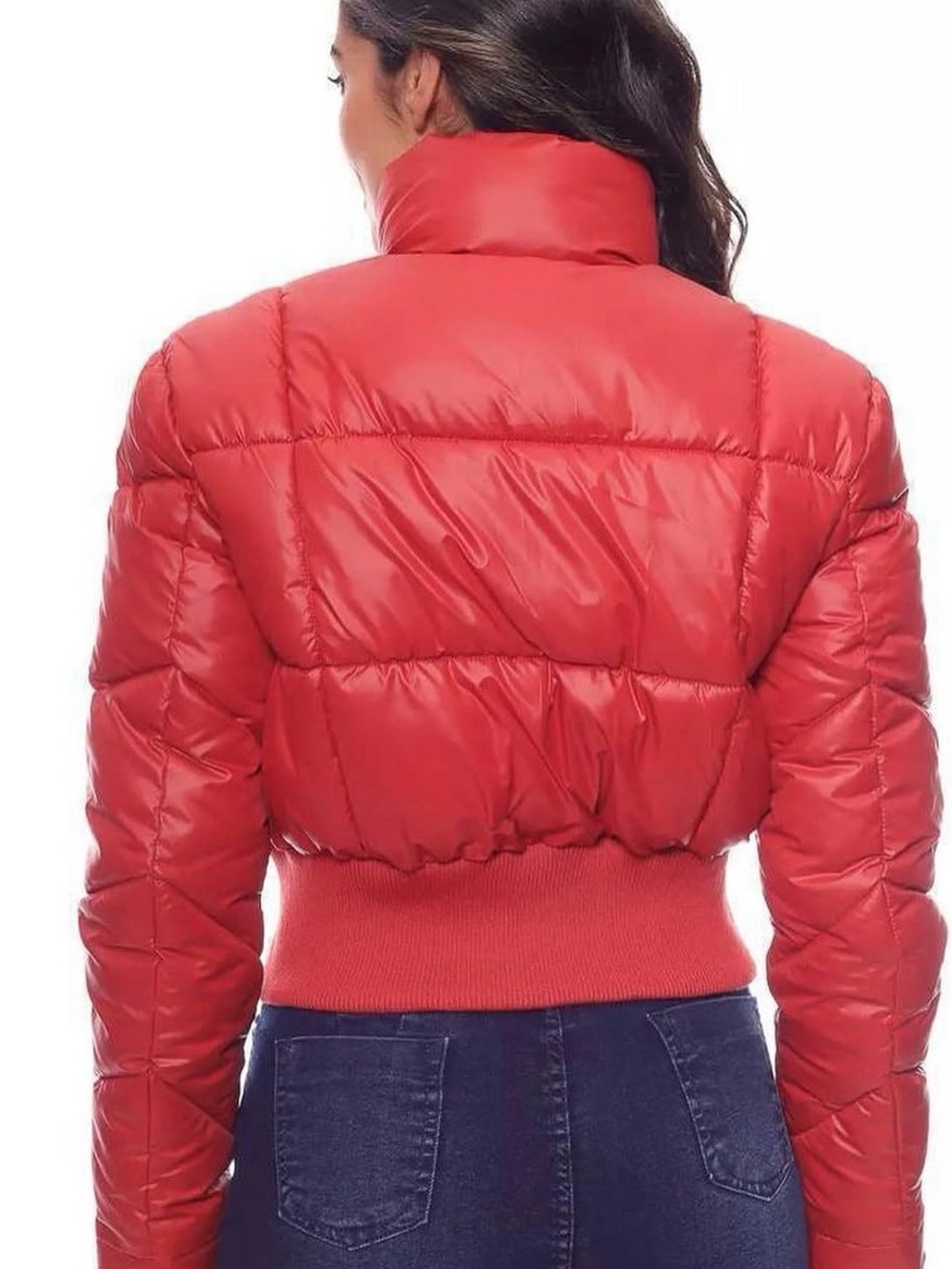 Red Puffer Jacket - Picture 3 of 3